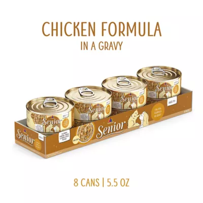 Product Weruva Cat - Senior, Wet Food, Shredded, Gravy, Chicken, 5.5 OZ