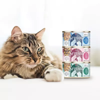 Product Weruva Cat - Senior, Wet Food, Minced, Gravy, Chicken, Tuna, 5.5 OZ
