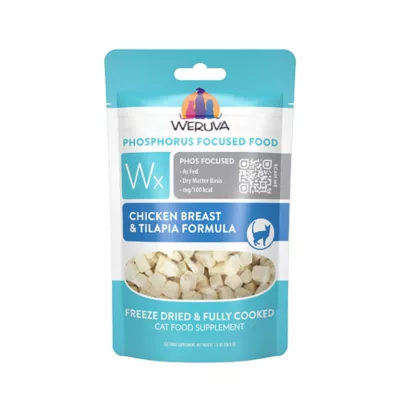 Product Weruva WX Freeze Dried Cat Food - Phos Focused, Chicken & Tilapia