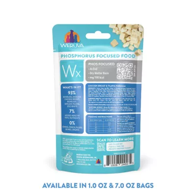 Product Weruva WX Freeze Dried Cat Food - Phos Focused, Chicken & Tilapia