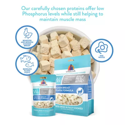 Product Weruva WX Freeze Dried Cat Food - Phos Focused, Chicken & Tilapia