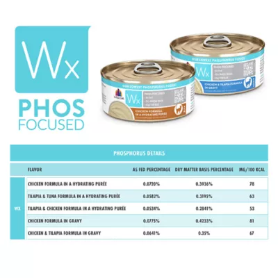 Product Weruva Cat - WX, Phos Focused, Pate, Chicken, 5.5 OZ