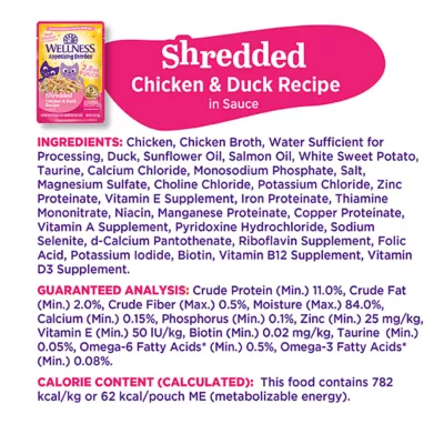 Product Wellness Cat - Shredded, 2.8 OZ