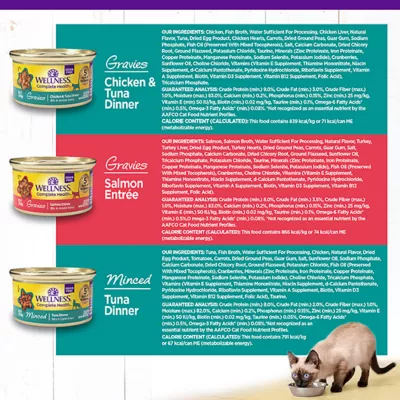 Product Wellness Cat - Variety Pack, 12 CT, 36 OZ