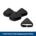 PetSafe® Replacement Rubber Soft Point Black 4-Pack image thumbnail 2