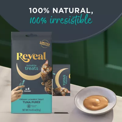 Reveal Cat - Lickable Treats, 4 CT, 2 OZ - Image 2