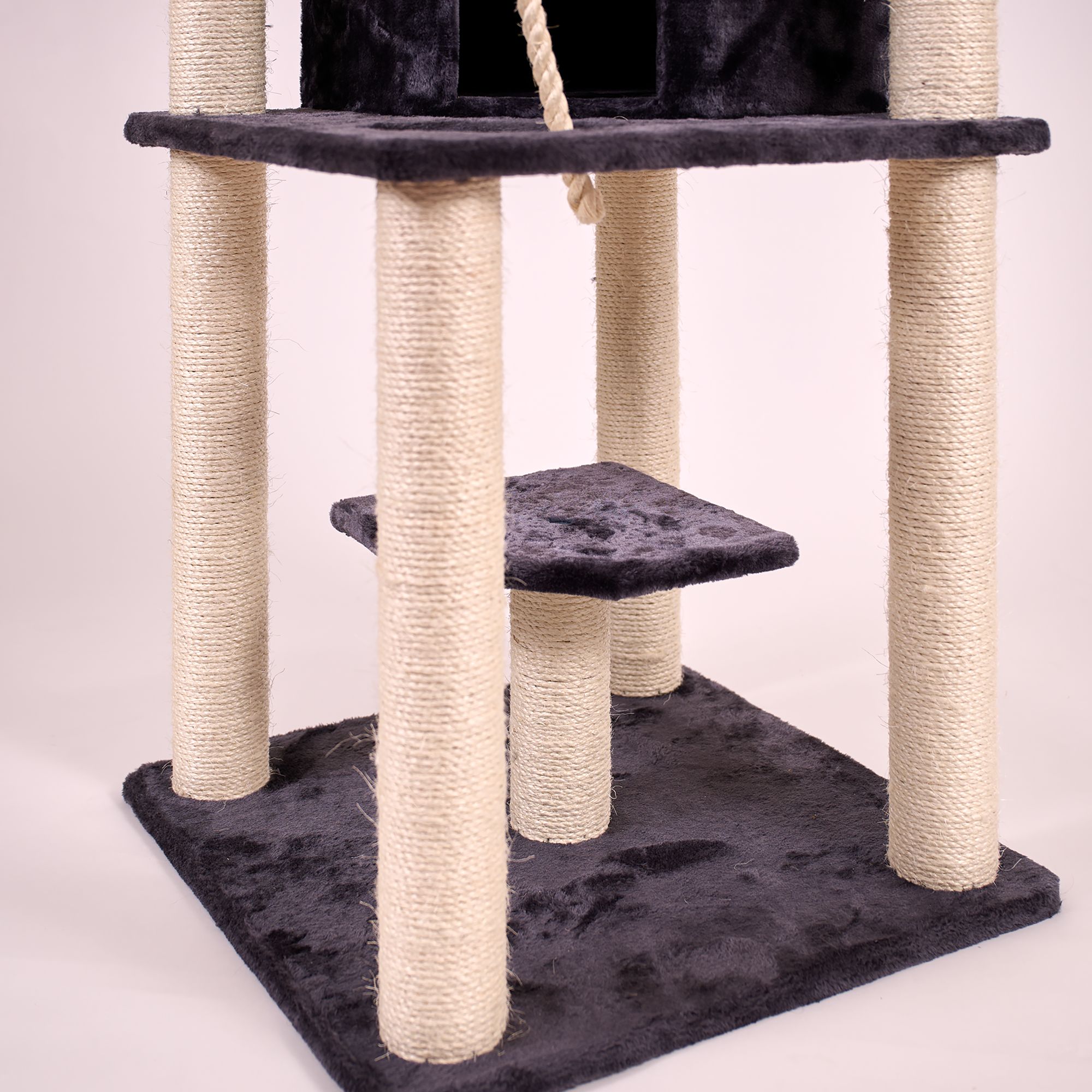 Armarkat Big Cat Tree Dark Gray - thumbnail 6