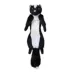 Joyhound® Crazy Comfy Flattie Skunk Squeaker Crinkle Plush Dog Toy image thumbnail 1