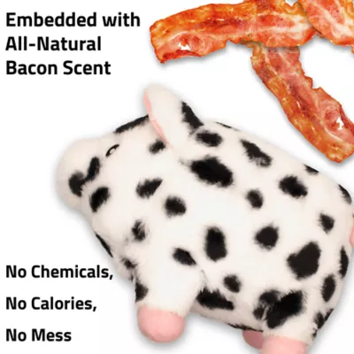 Product Playology Grunting Pig Bacon Scent Plush Dog Toy