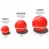 Playology Squeaker Chew Ball Beef Scent Dog Toy 3-Pack image thumbnail 5