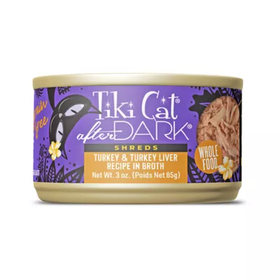 Product Tiki Cat - Adult, Wet Food, After Dark, Shreds, 3 OZ