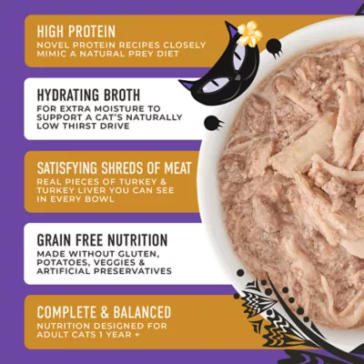 Product Tiki Cat - Adult, Wet Food, After Dark, Shreds, 3 OZ