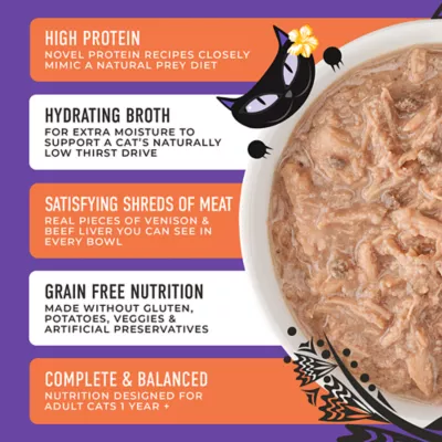Product Tiki Cat - Adult, Wet Food, After Dark, Shreds, 3 OZ