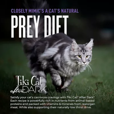 Product Tiki Cat - Adult, Wet Food, After Dark, Pate, 5.5 OZ