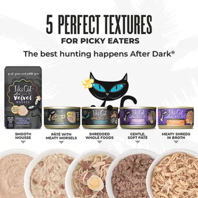 Product Tiki Cat - Adult, Wet Food, After Dark, Pate, 5.5 OZ