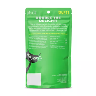 Product Tiki Cat - Adult, Duets, Treats, Tuna, 2 OZ