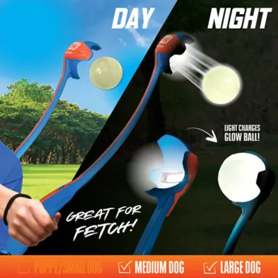 Product Nerf Glow LED Launcher Dog Toy