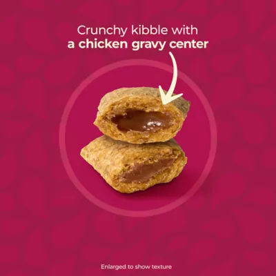 Product Meow Mix Cat - Adult, Dry Food, Gravy Bursts