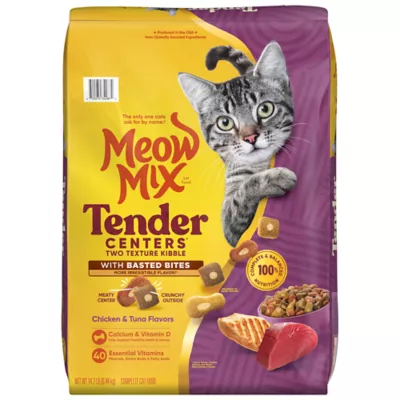 Product Meow Mix Tender Centers With Basted Bites - Chicken, Tuna