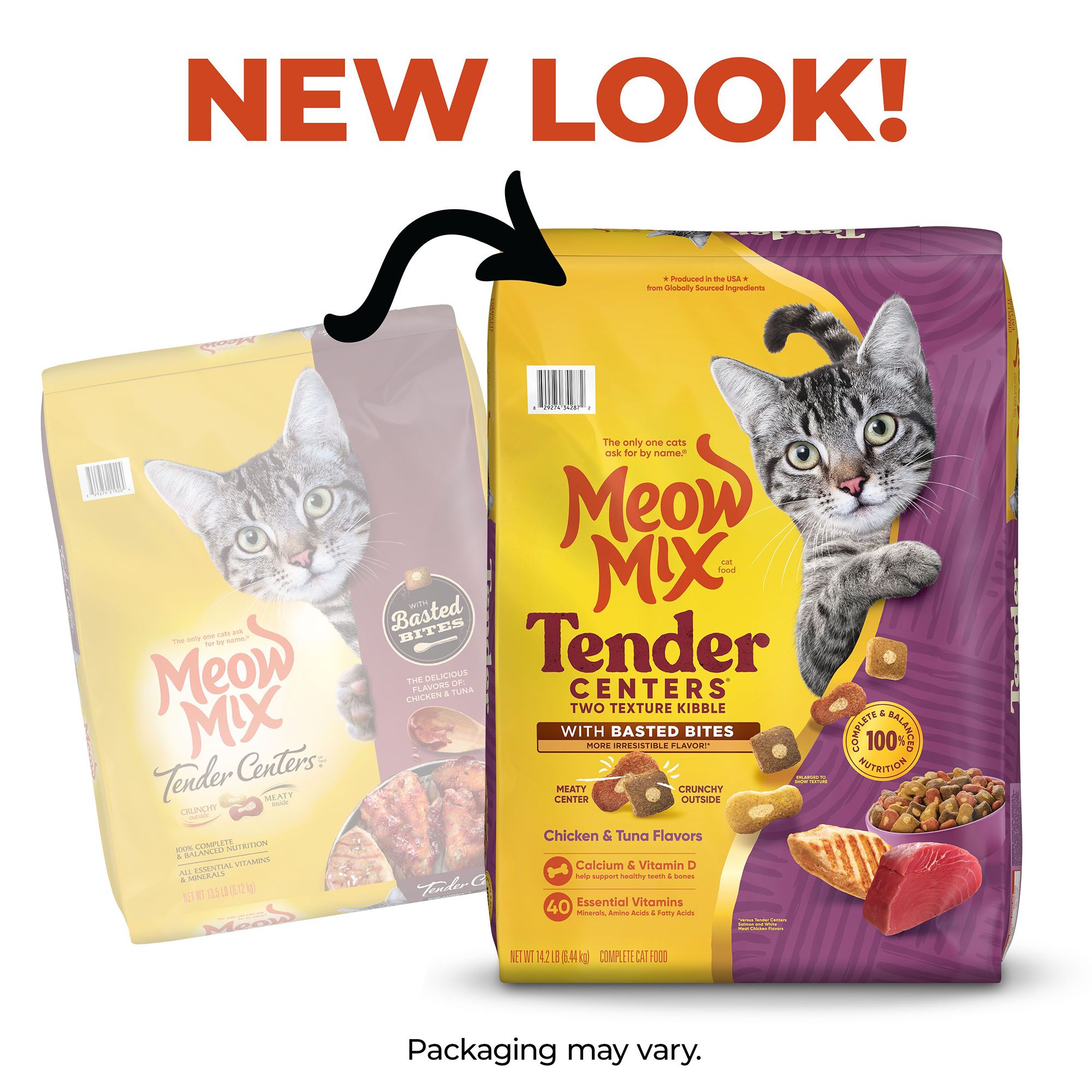 Meow Mix Tender Centers With Basted Bites - Chicken, Tuna - thumbnail 3