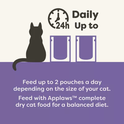 Product Applaws Cat - Adult, Food Topper, Variety Pack, 6 CT, 18 OZ