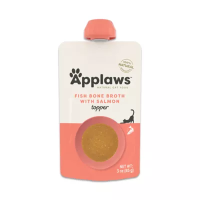 Product Applaws Cat - Food Topper, Fish Bone Broth With Salmon, 3 OZ