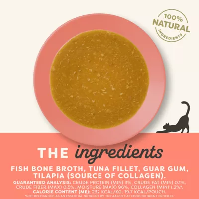 Product Applaws Cat - Food Topper, Fish Bone Broth With Salmon, 3 OZ