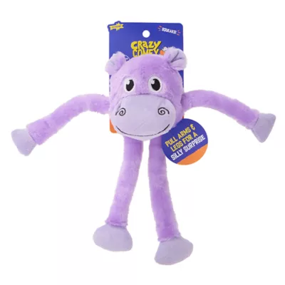 Product  Joyhound Crazy Comfy Hippo Squeaker Tug Dog Toy