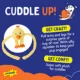Product Joyhound Crazy Comfy Duck Squeaker Tug Plush Dog Toy