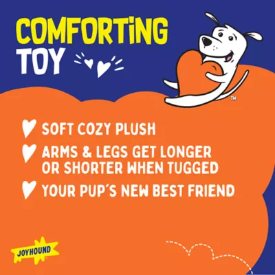 Product Joyhound Crazy Comfy Duck Squeaker Tug Plush Dog Toy
