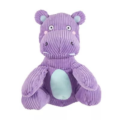 Product Joyhound Crazy Comfy Bite Shield Hippo Squeaker Plush Dog Toy