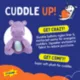 Product Joyhound Crazy Comfy Bite Shield Hippo Squeaker Plush Dog Toy