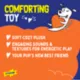 Product Joyhound Crazy Comfy Bite Shield Hippo Squeaker Plush Dog Toy
