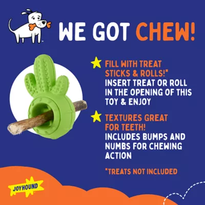 Product Joyhound Cactus Bully Stick Treat Dispensing Dog Toy