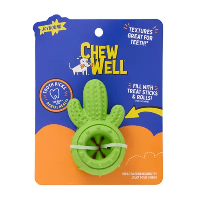 Product Joyhound Cactus Bully Stick Treat Dispensing Dog Toy