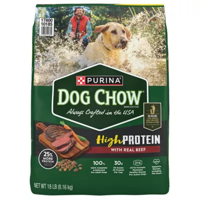 Product Purina Dog Chow High Protein Beef Dog Food