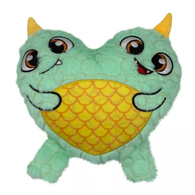 Product GMASON Double Monster Squeaker Crinkle Plush Dog Toy