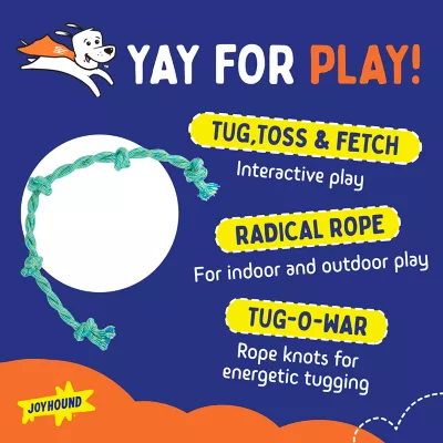 Product Joyhound 5-Knot Tug Rope Dog Toy