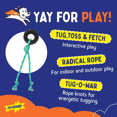Product Joyhound® Tire Rope Dog Toy