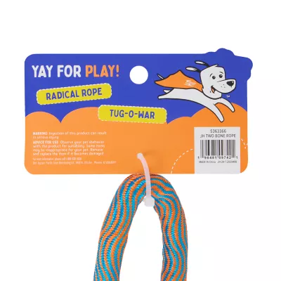 Product Joyhound Two Bone Tug Rope Dog Toy