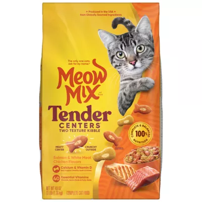 Product Meow Mix Tender Centers - Salmon, Chicken