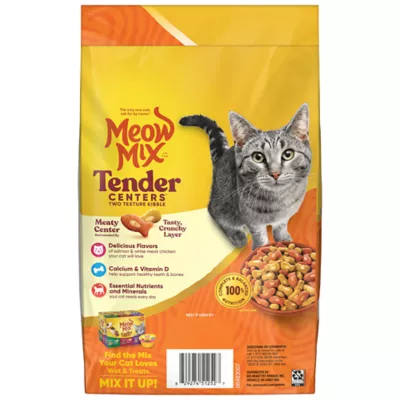 Product Meow Mix Tender Centers - Salmon, Chicken