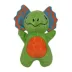 GMASON Dilophosaurus Squeaker Crinkle Plush Dog Toy image thumbnail 2