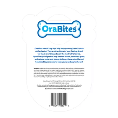 Product OraBites Prop Shaped Bone Dog Toy