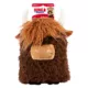 Product KONG Comfort Highland Cow Squeaker Crinkle Dog Toy