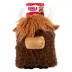  KONG® Comfort Highland Cow Squeaker Crinkle Dog Toy image thumbnail 4