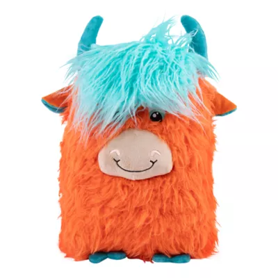  KONG® Comfort Highland Cow Squeaker Crinkle Dog Toy - Image 6