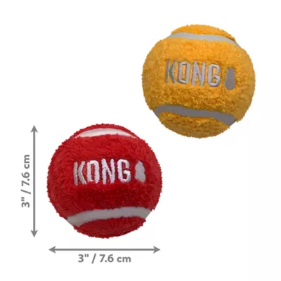 Product KONG Sport Softies Balls Dog Toy 3-Pack