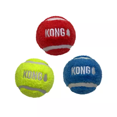 Product KONG Sport Softies Balls Dog Toy 3-Pack