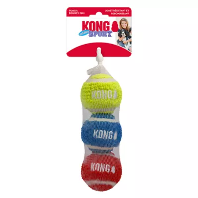 Product KONG Sport Softies Balls Dog Toy 3-Pack